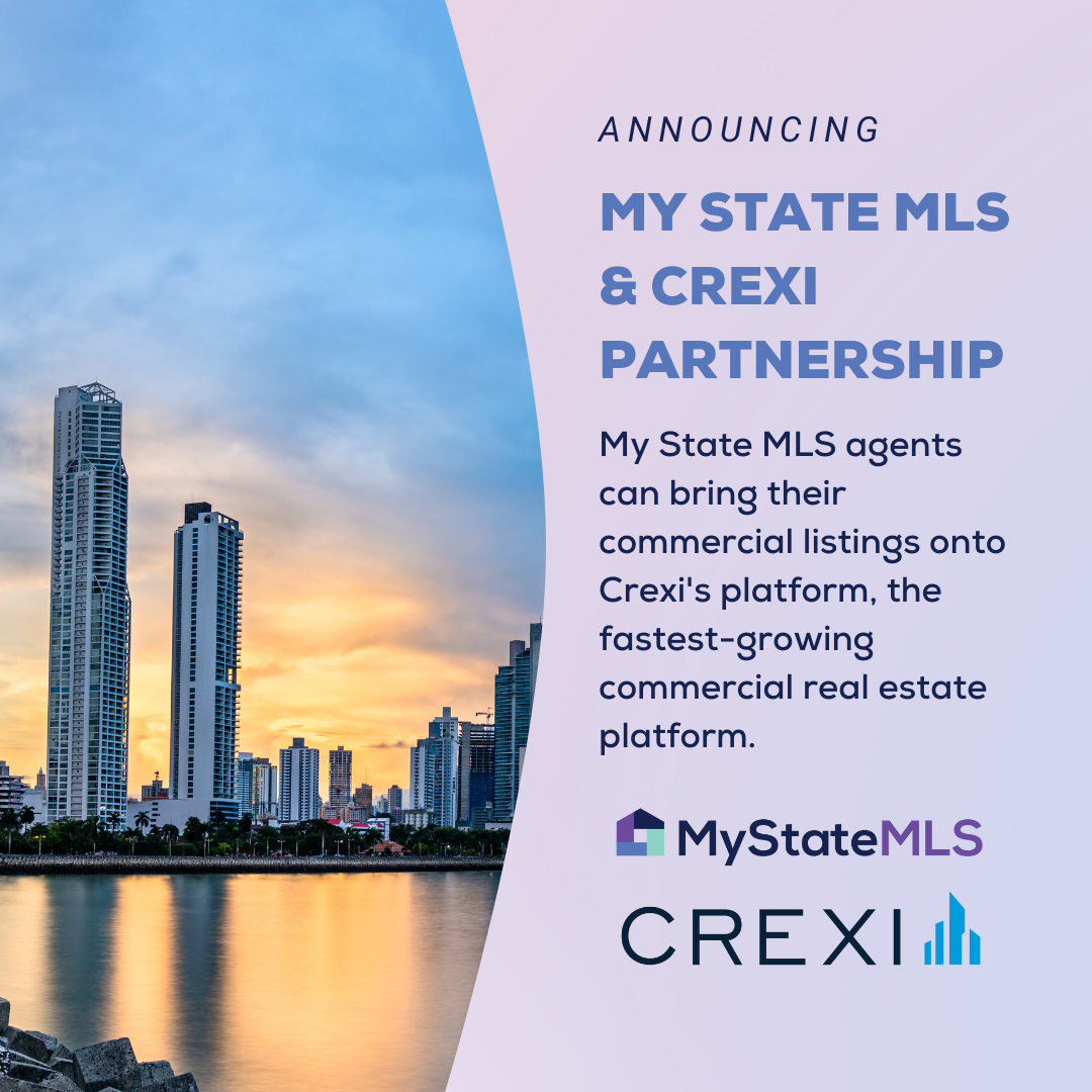 My State MLS Partners With Crexi For Commercial Property Listing 