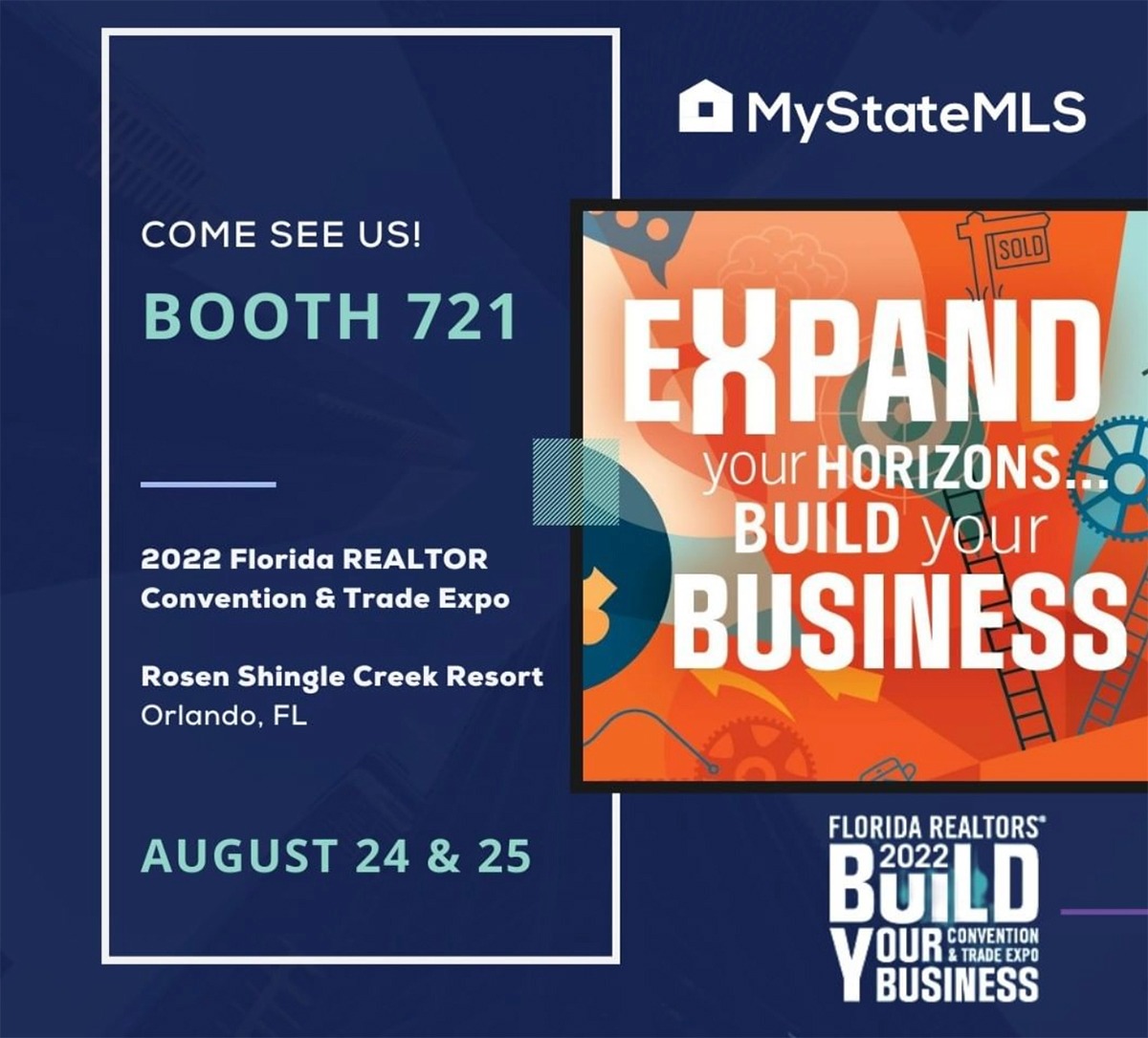 My State MLS Will Be At Florida Realtors Convention & Trade Expo on Aug