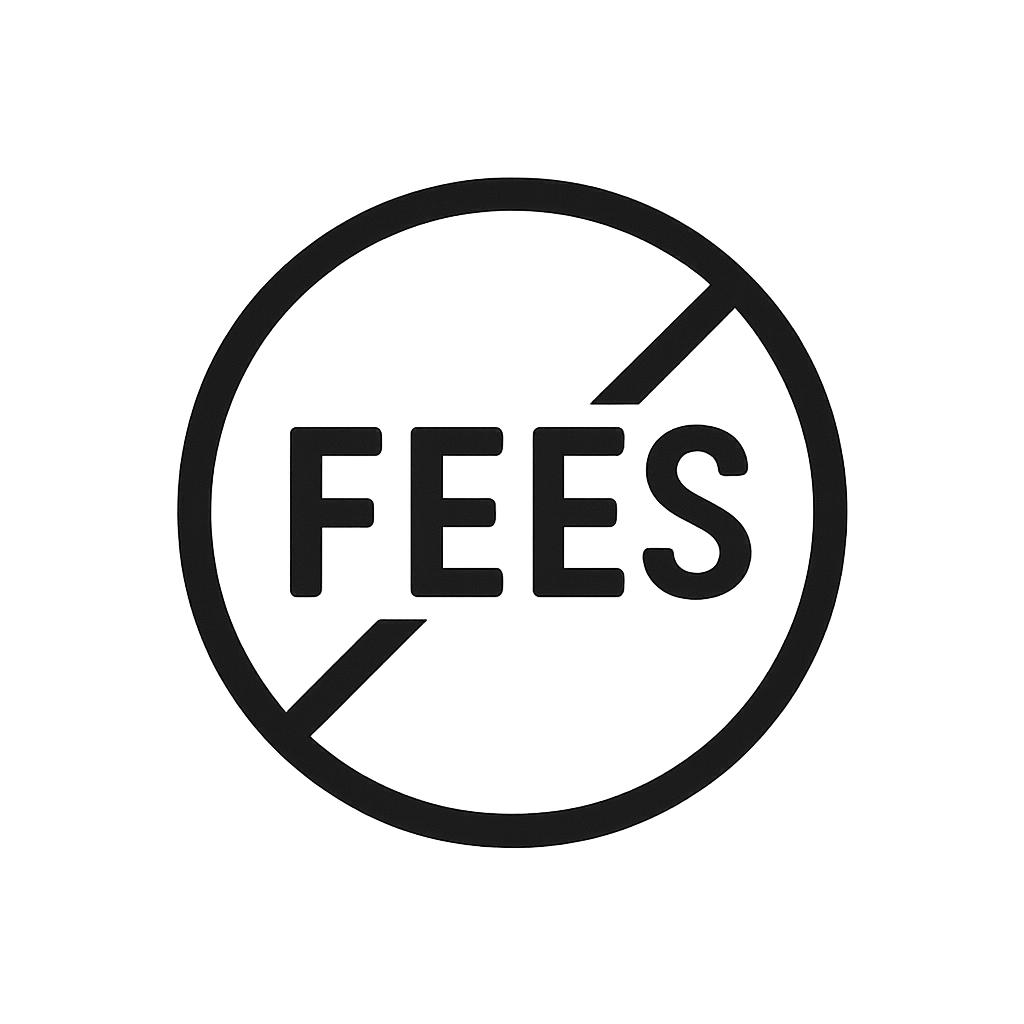 No Hidden Fees
