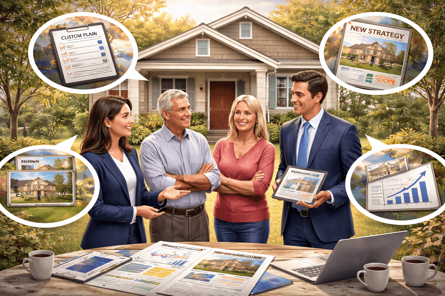 Real estate agent preparing a thoughtful strategy for expired listings